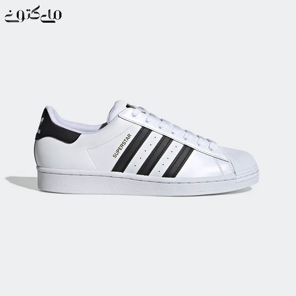 کفش آدیداس سوپر استار سفید مشکی | Adidas Superstar white black